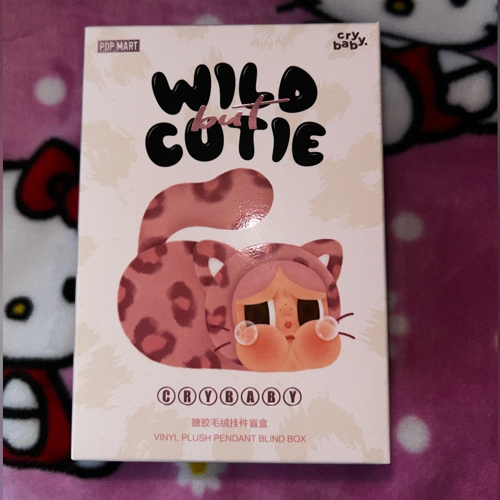 Pop Mart Crybaby Wild But Cutie Blind Box (Pink Cutie)